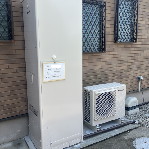 K様邸　エコキュートの交換工事+補助金申請を行いました
